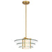 Savoy House - 7-8604-1-322 - One Light Pendant - Newell - Warm Brass