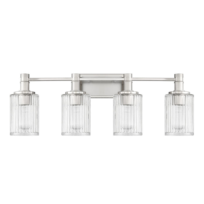 Savoy House - 8-1102-4-146 - Four Light Bathroom Vanity - Concord - Silver and Polished Nickel