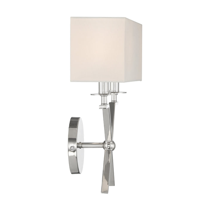 Savoy House - 9-3305-2-109 - Two Light Wall Sconce - Arondale - Polished Nickel