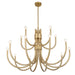 Savoy House - 1-6682-15-127 - 15 Light Chandelier - Sorrento - Noble Brass
