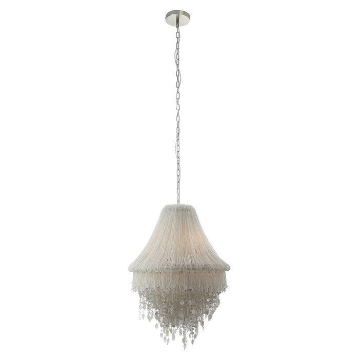 Metropolitan - N1515-613 - Five Light Pendant - Crystal Reign - Polished Nickel