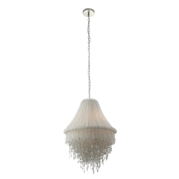 Metropolitan - N1515-613 - Five Light Pendant - Crystal Reign - Polished Nickel