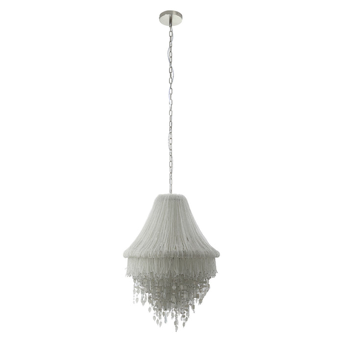 Metropolitan - N1515-613 - Five Light Pendant - Crystal Reign - Polished Nickel