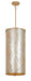 Metropolitan - N1936-760 - Six Light Foyer Pendant - Sommers Bend - Capiz Shell Gold