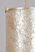 Metropolitan - N1936-760 - Six Light Foyer Pendant - Sommers Bend - Capiz Shell Gold