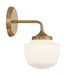 Minka-Lavery - 2571-575 - One Light Bath Vanity - Cornwell - Aged Brass