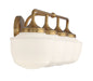Minka-Lavery - 2574-575 - Four Light Bath Vanity - Cornwell - Aged Brass