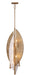 Minka-Lavery - 3463-788 - Eight Light Pendant - Saint Martin - Ashen Gold