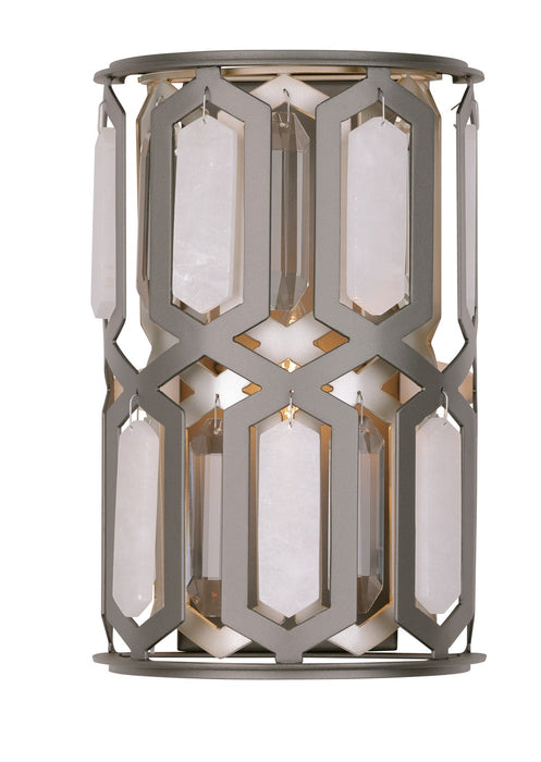 Minka-Lavery - 3581-795 - One Light Wall Sconce - Hexly - Coal And Brass