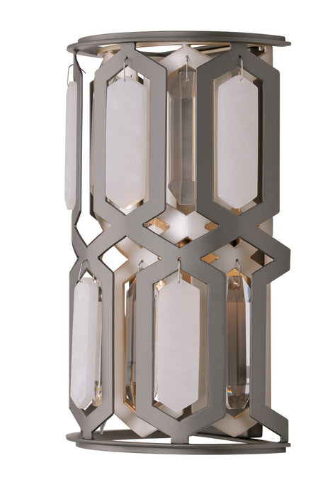 Minka-Lavery - 3581-795 - One Light Wall Sconce - Hexly - Coal And Brass
