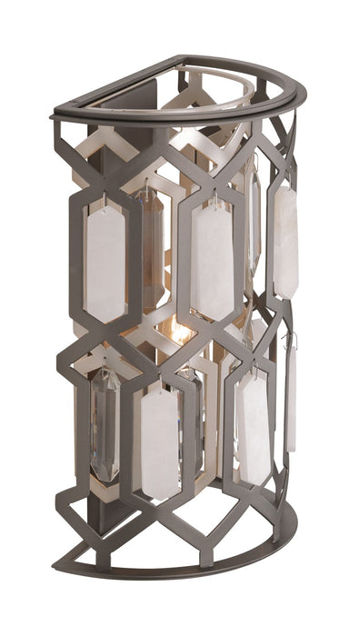 Minka-Lavery - 3582-795 - One Light Wall Sconce - Hexly - Coal And Brass