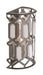 Minka-Lavery - 3582-795 - One Light Wall Sconce - Hexly - Coal And Brass