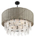 Minka-Lavery - 5297-66A - Nine Light Pendant - Breakers Isle - Coal