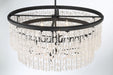 Minka-Lavery - 6706-66 - Nine Light Chandelier - Shimmering Elegance - Sand Coal