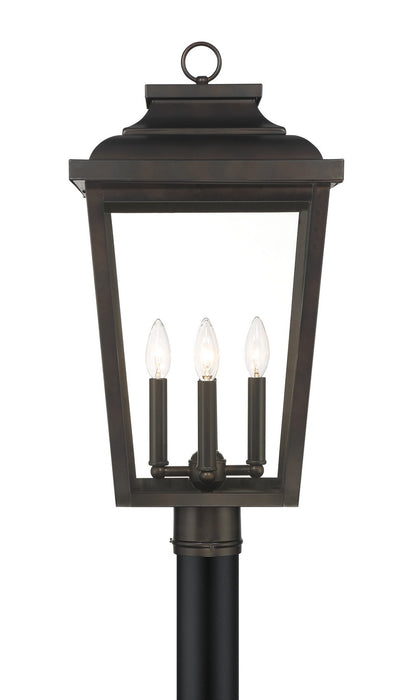 Minka-Lavery - 72177-189-C - Four Light Post Mount - Irvington Manor - Chelesa Bronze