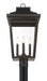 Minka-Lavery - 72177-189-C - Four Light Post Mount - Irvington Manor - Chelesa Bronze