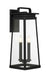 Minka-Lavery - 73214-66A - Four Light Outdoor Wall Mount - Isla Vista - Coal