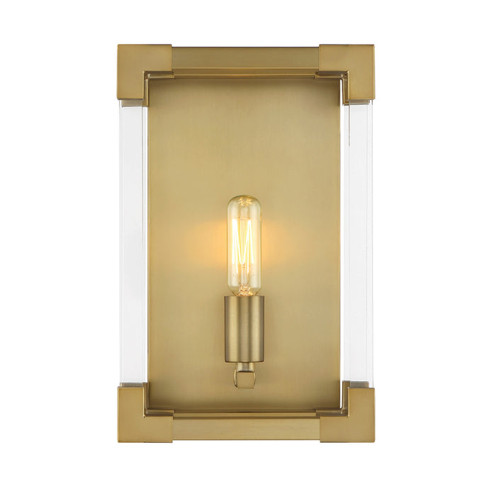 Minka-Lavery - 1451-695 - One Light Wall Sconce - Oro District - Soft Brass