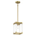 Minka-Lavery - 1456-695 - One Light Mini Pendant - Oro District - Soft Brass