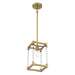 Minka-Lavery - 1456-695 - One Light Mini Pendant - Oro District - Soft Brass