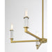 Minka-Lavery - 1457-695 - Five Light Chandelier - Oro District - Soft Brass
