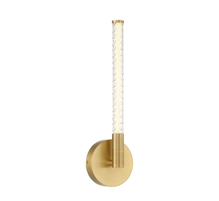 Lib & Co. - 12078-07 - LED Wall Mount - Volterra - Plated Brushed Gold