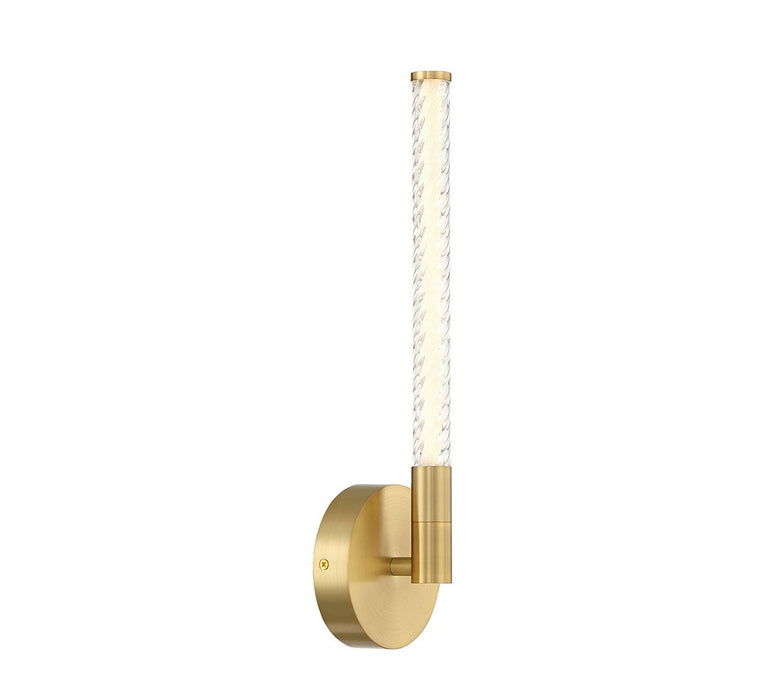 Lib & Co. - 12078-07 - LED Wall Mount - Volterra - Plated Brushed Gold