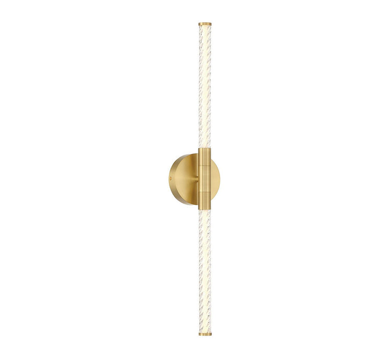 Lib & Co. - 12079-07 - LED Wall Mount - Volterra - Brushed Gold