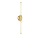Lib & Co. - 12079-07 - LED Wall Mount - Volterra - Brushed Gold