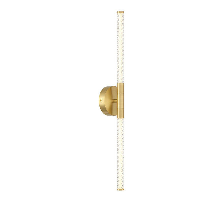 Lib & Co. - 12079-07 - LED Wall Mount - Volterra - Brushed Gold