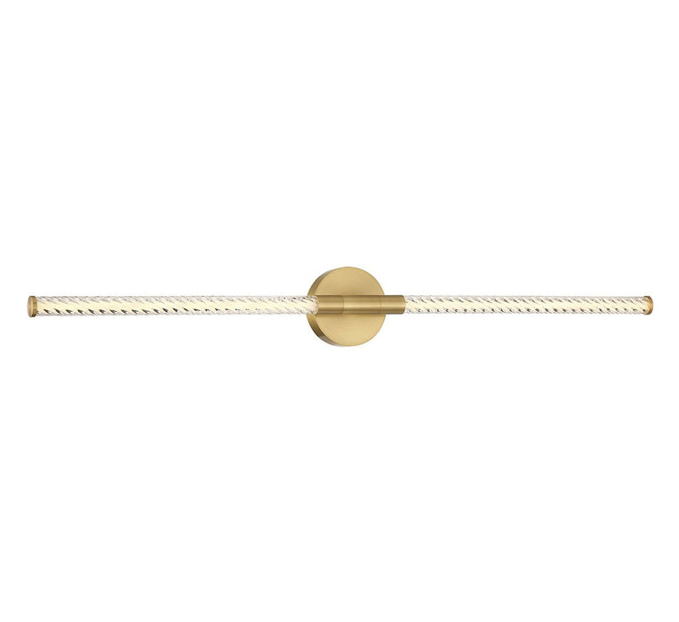 Lib & Co. - 12080-07 - LED Wall Mount - Volterra - Brushed Gold