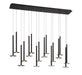 Lib & Co. - 12108-02 - LED Chandelier - Piatto - Matte Black