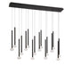 Lib & Co. - 12146-02 - LED Chandelier - Soffio - Matte Black