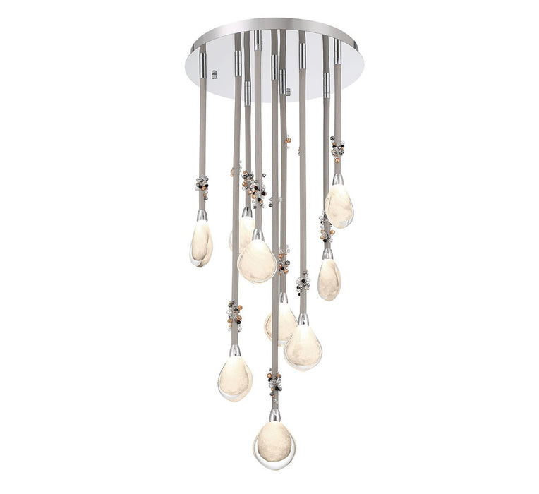 Lib & Co. - 12065-01 - LED Chandelier - Bellissima - Chrome