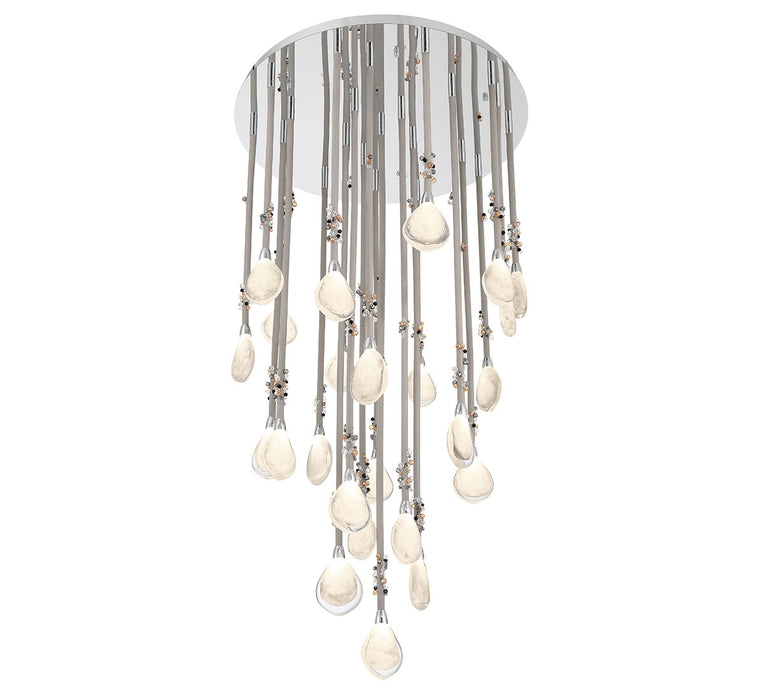 Lib & Co. - 12066-01 - LED Chandelier - Bellissima - Chrome