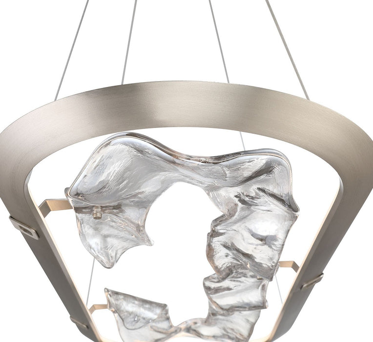 Lib & Co. - 10177-031 - LED Chandelier - Nettuno - Metallic Brushed Champagne