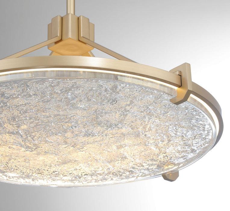 Lib & Co. - 12102-014 - LED Chandelier - Raffinato - Brushed Gold