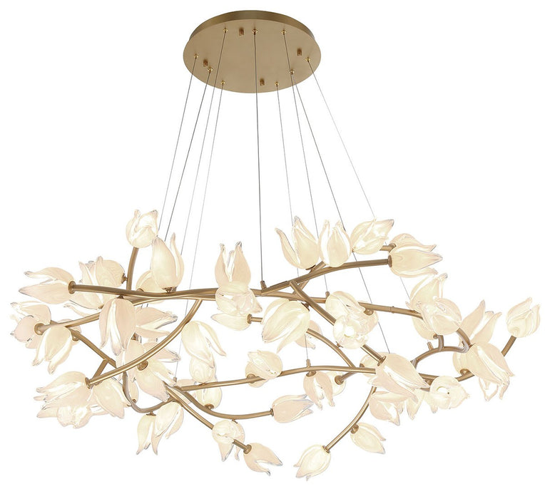 Lib & Co. - 12089-03 - LED Chandelier - Belluno - Champagne Gold