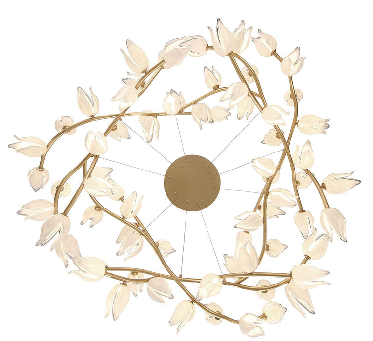 Lib & Co. - 12089-03 - LED Chandelier - Belluno - Champagne Gold