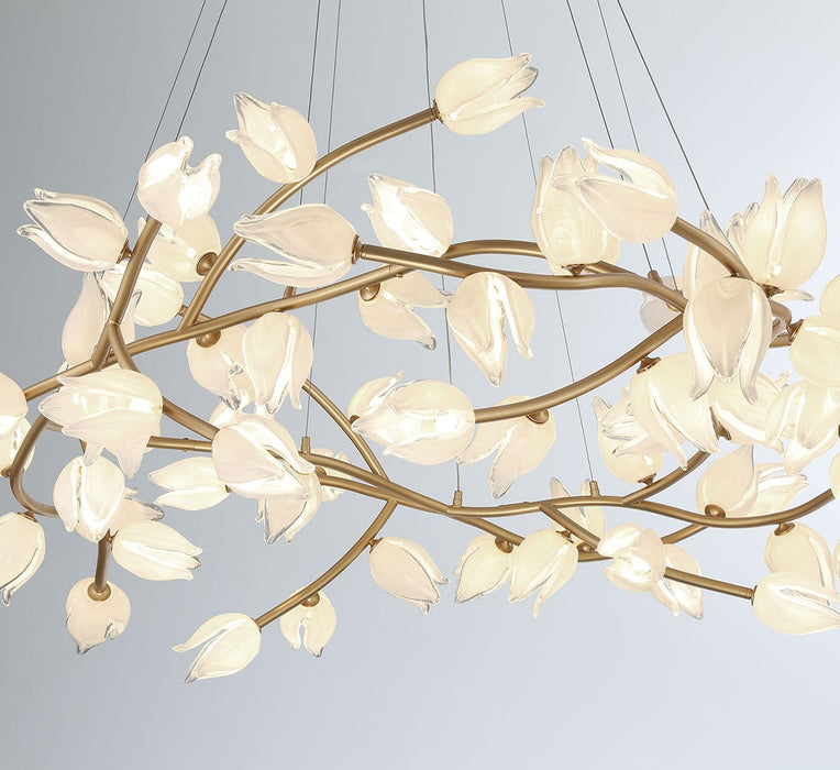 Lib & Co. - 12089-03 - LED Chandelier - Belluno - Champagne Gold