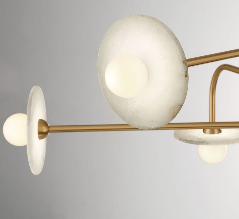 Lib & Co. - 12052-037 - LED Chandelier - Teramo - Brushed Brass