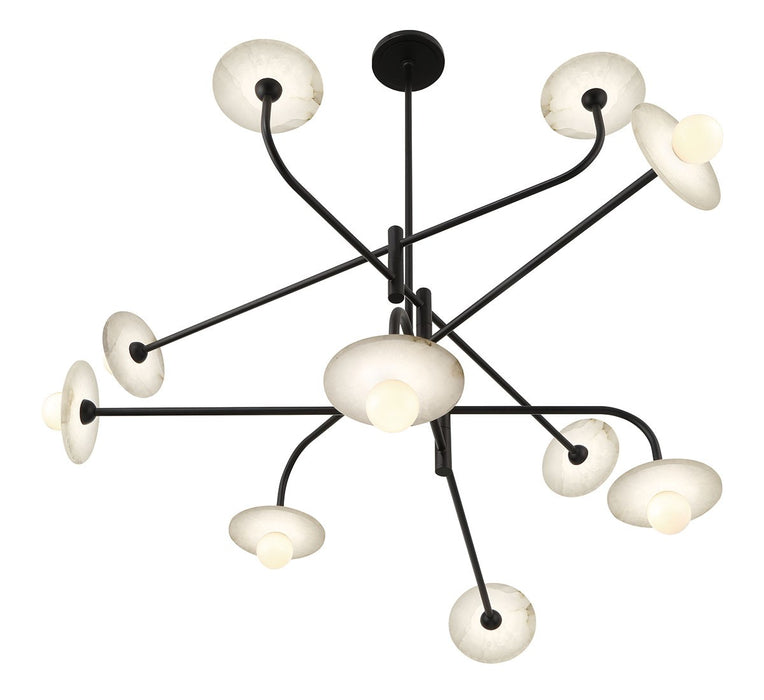Lib & Co. - 12053-02 - LED Chandelier - Teramo - Matte black