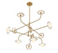 Lib & Co. - 12053-037 - LED Chandelier - Teramo - Brushed Brass