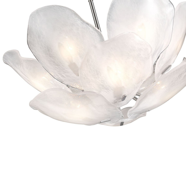 Lib & Co. - 12054-01 - 12 Light Chandelier - Corato - Chrome