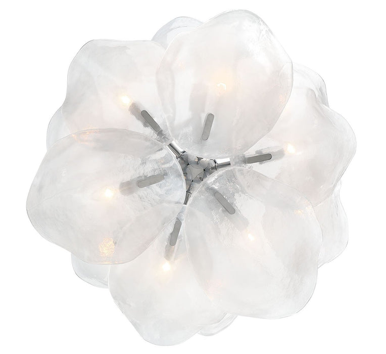 Lib & Co. - 12054-01 - 12 Light Chandelier - Corato - Chrome