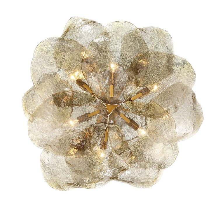 Lib & Co. - 12054-037 - 12 Light Chandelier - Corato - Brushed Brass