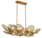 Lib & Co. - 12056-037 - 14 Light Island Chandelier - Corato - Brushed Brass