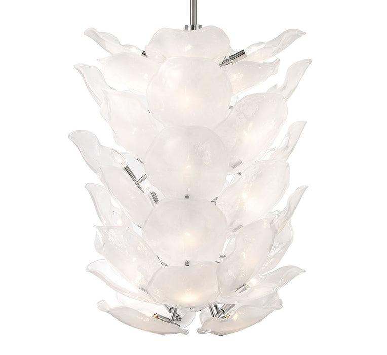 Lib & Co. - 12057-01 - 40 Light Chandelier - Corato - Chrome
