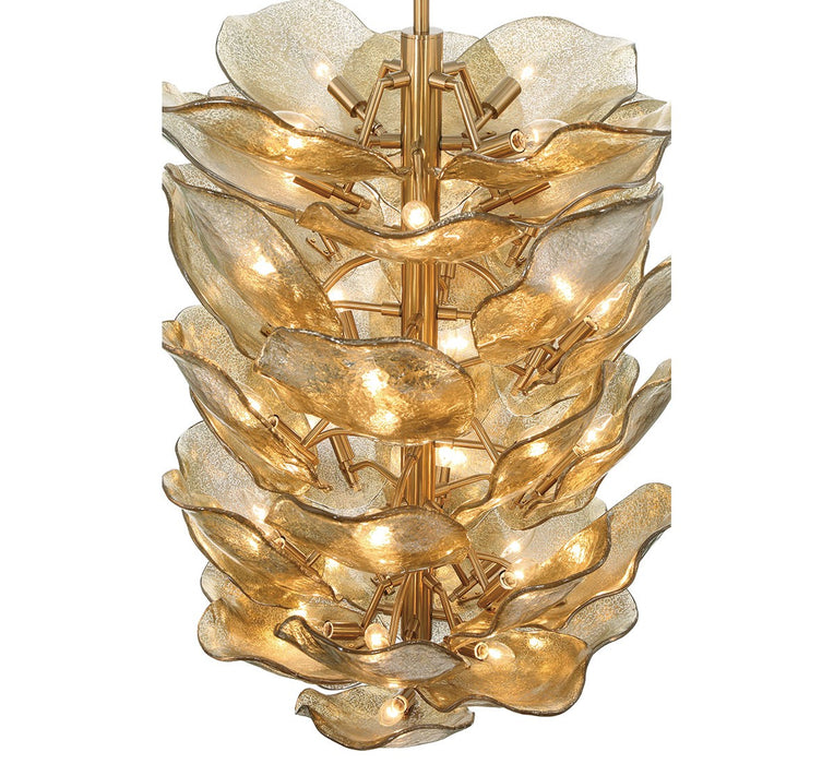 Lib & Co. - 12057-037 - 40 Light Chandelier - Corato - Brushed Brass