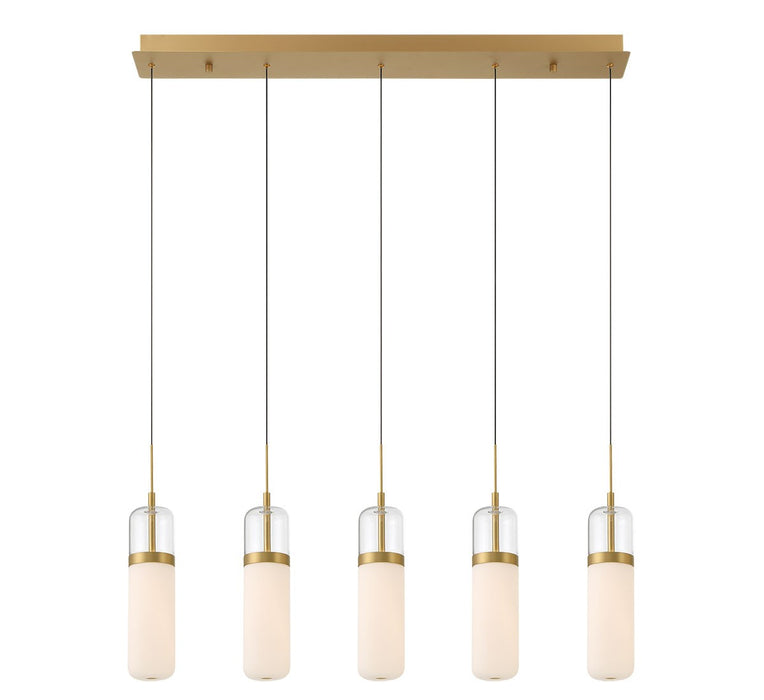 Lib & Co. - 10226-030 - LED Chandelier - Verona - Painted Antique Brass